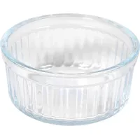 Ramekin Glazen schaaltje rond 10 cm